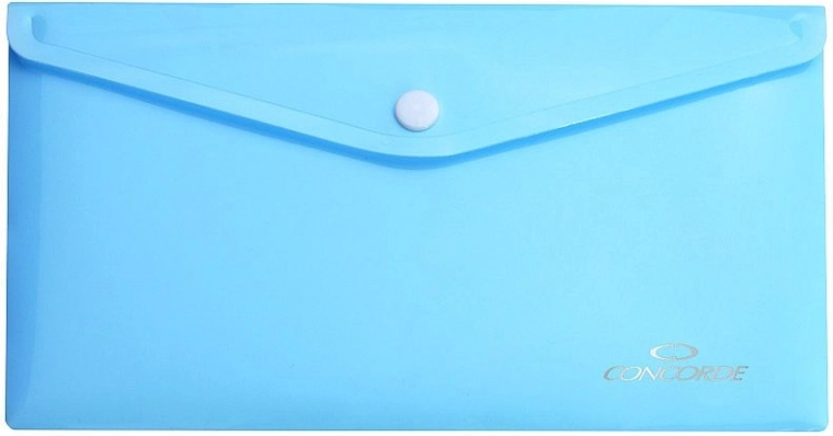 Spisovne mape s drukom DL pastelnoplave CONCORDE