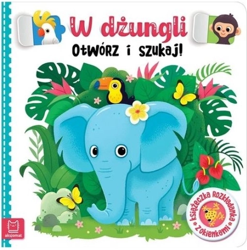 Knjižica s prozorčićima – otvori i traži u džungli