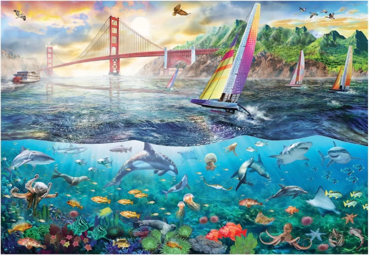 Anatolian puzzle Sanfranciski most 2000 dijelova