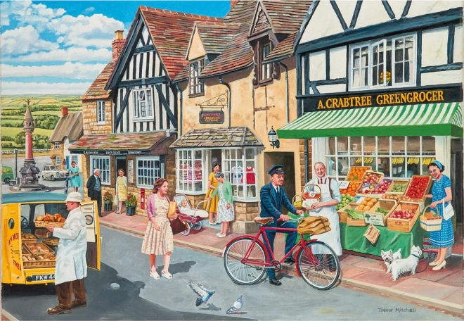 Puzzle GIBSONS Slažemo zajedno – posjet selu, 40 dijelova