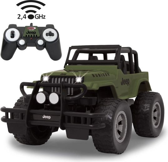 RC Jeep Wrangler Rubicon Car 1:14 Olive Green