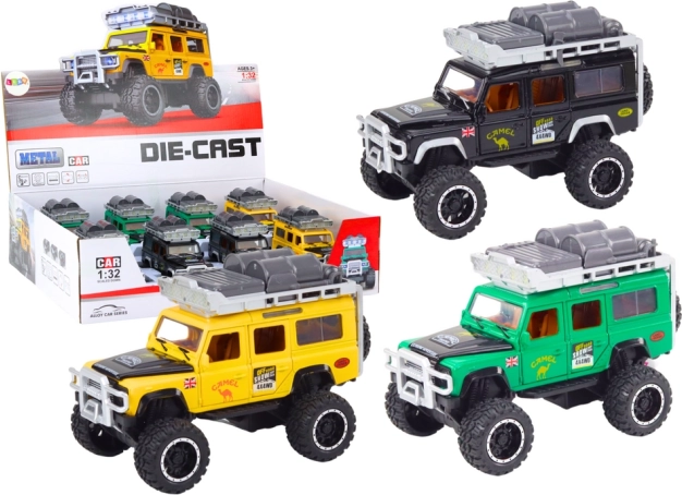 metalni terenski automobil 1:32 sa svjetlima i zvukovima, zamašnjak