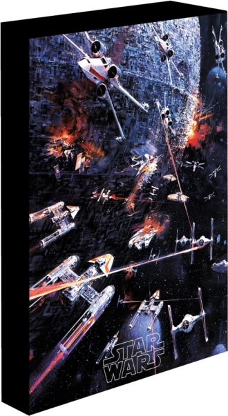 Svjetleća LED slika 30x40 cm Star Wars