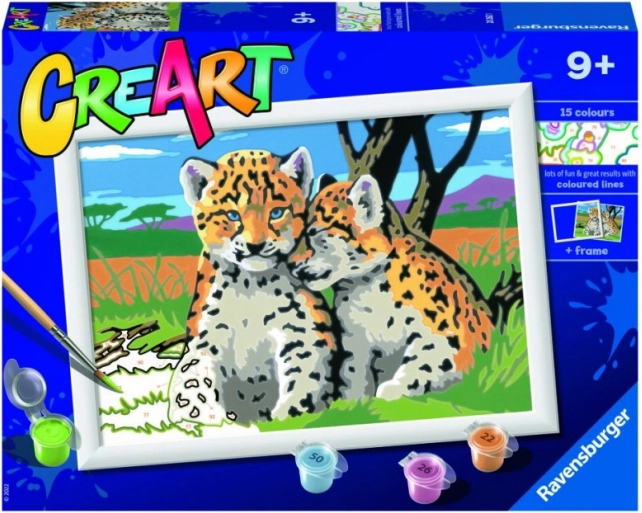 CreArt bojanka za djecu Jaguari