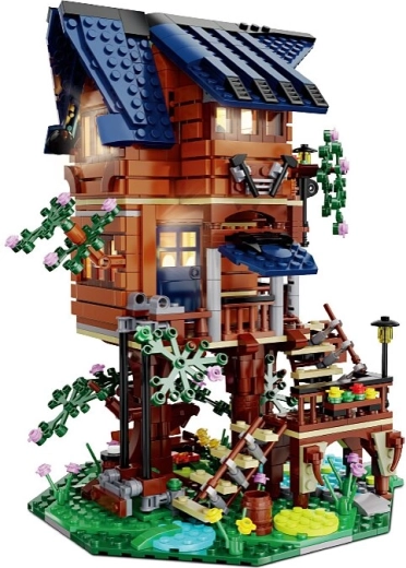 CaDA Tree house 4 seasons building set