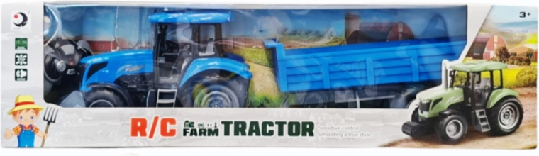Traktor s prikolicom na daljinsko upravljanje