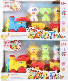 Zabavni vlakić sa životinjicama na baterije