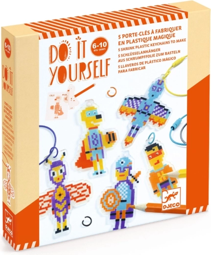 Djeco DIY kreativni set Pixel junaci