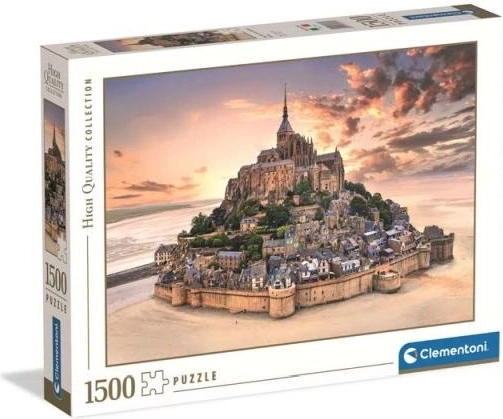 Clementoni Mont Saint-Michel at Sunrise Jigsaw Puzzle, 1500 Pieces
