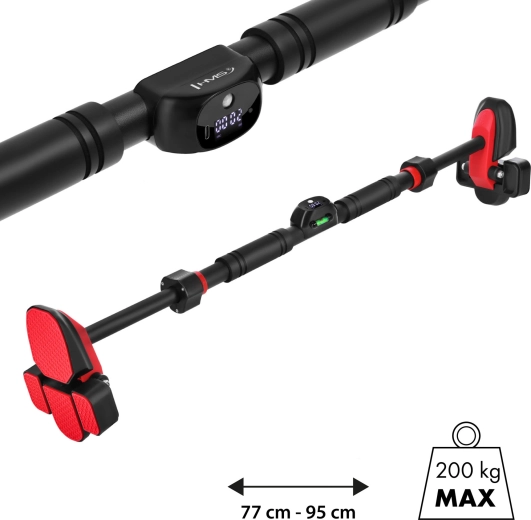 Šipka za vrata s brojačem i libelom HMS DD500