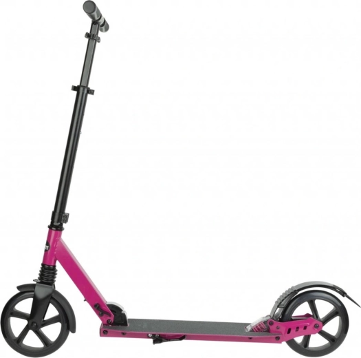 Crivit sklopivi romobil Big Wheel 8" s ovjesom ružičasti