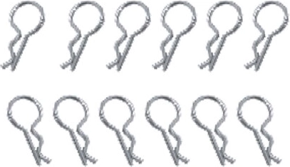 JAMARA Whelon body clips (12 pcs)