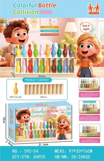 Guess the Color of the Bottles Game