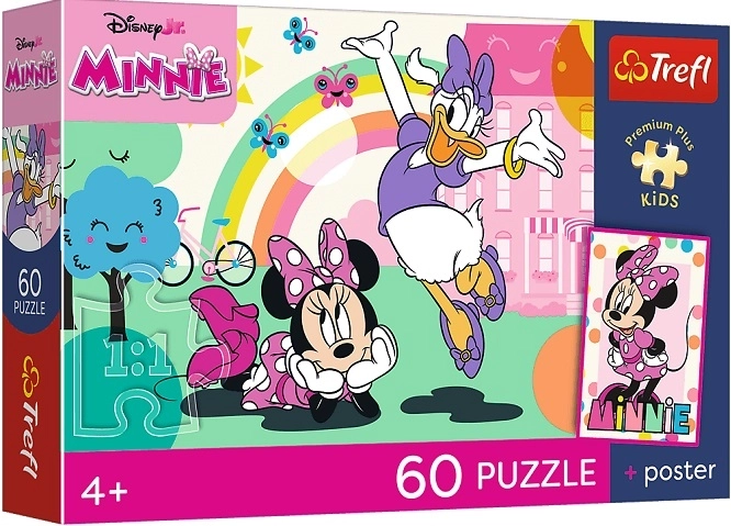 Trefl Premium Plus Kids dječja slagalica Osmijeh Minnie 60 dijelova