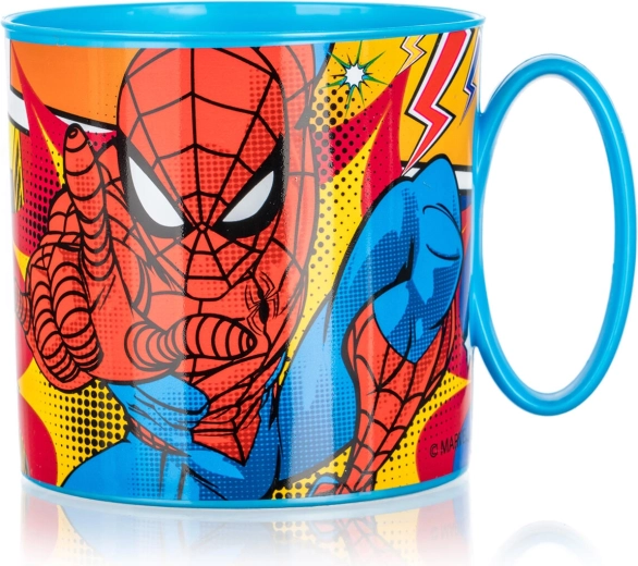 Dječja plastična šalica SPIDER-MAN 350 ml, plava