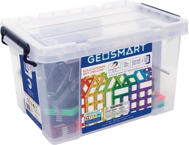 GeoSmart - Edukativna građevna set kutija 205 kom