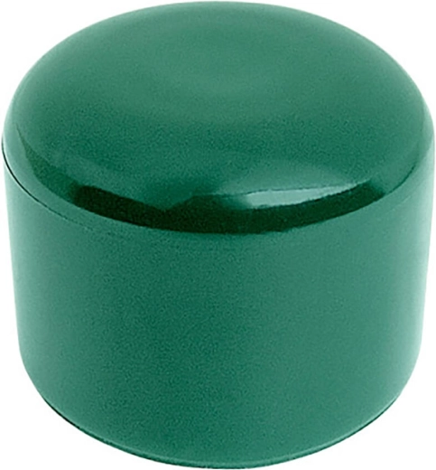 Plastični poklopac za okrugli stup ograde 60 mm, zeleni