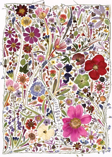 Slagalica Prešano Cvijeće Proljeće 1000 Dijelova od Cobble Hill