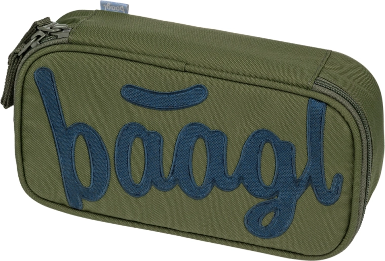 Baagl školski pernica etui Olive s certifikatom GRS