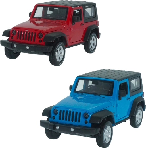 Metalni model JEEP Wrangler 1:32 sa svjetlom i zvukom