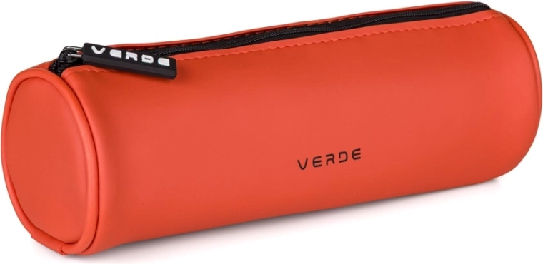 Okrugla etui pernica VERDE ciglastocrvena