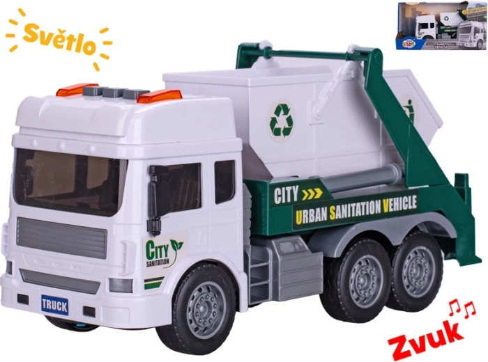 Smetlarsko vozilo s inercijskim pogonom i kontejnerom 28 cm