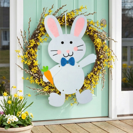 Easter Hanging Felt Bunny Decoration
