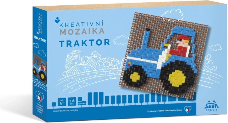Kreativni mozaik Traktor (338 dijelova)