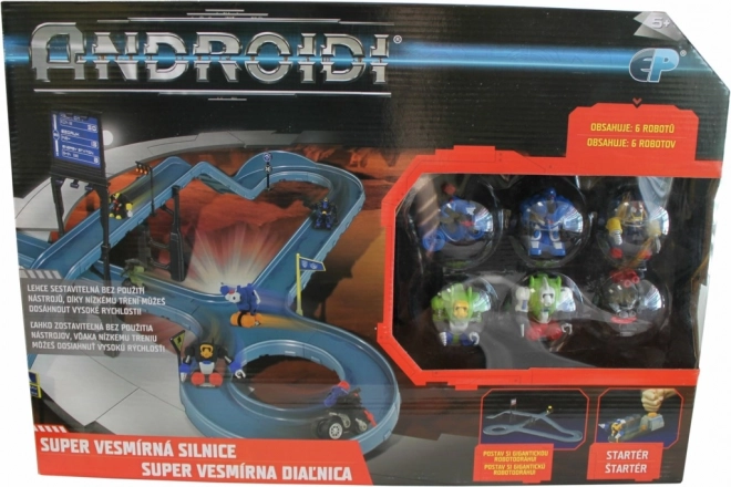 Androidska super svemirska autocesta – akcijski set za igru s robotima