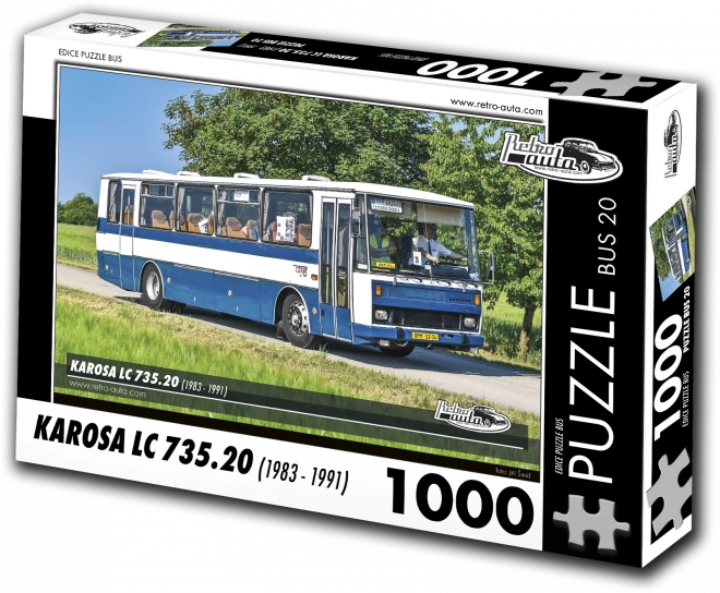 Puzzle Retro-auta Karosa LC 735.20 (1983–1997) – 1000 dijelova