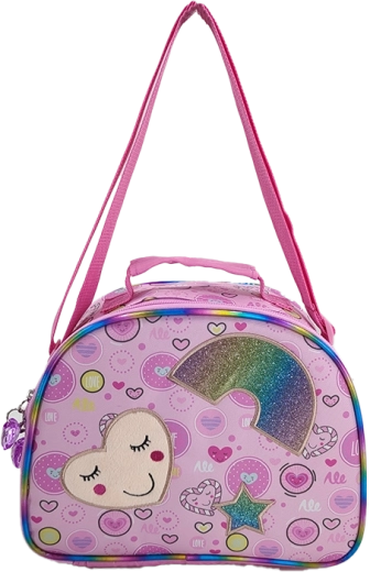 Dječja torbica preko ramena u obliku srca 25 cm