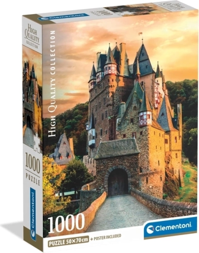 Puzzle CLEMENTONI Zlatni sat u dvorcu Eltz 1000 dijelova