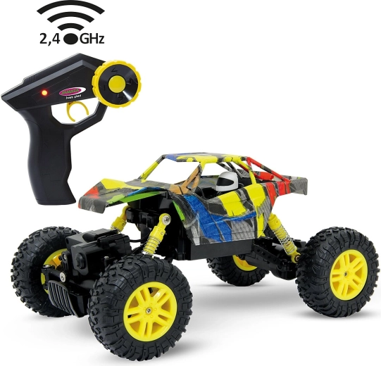 Jamara Hillriser Crawler 4WD 1:18 Radio-Controlled 2.4 GHz Yellow