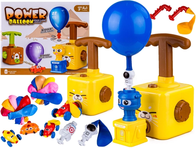 Balloon launcher set with kitty (returned goods, discount) - 1 piece
