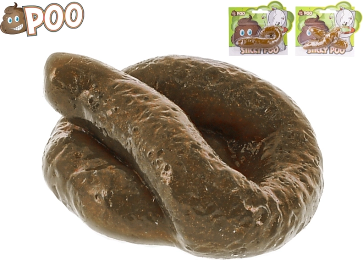 Ljepljivi lažni izmet 7–10 cm – realistična šaljiva igračka