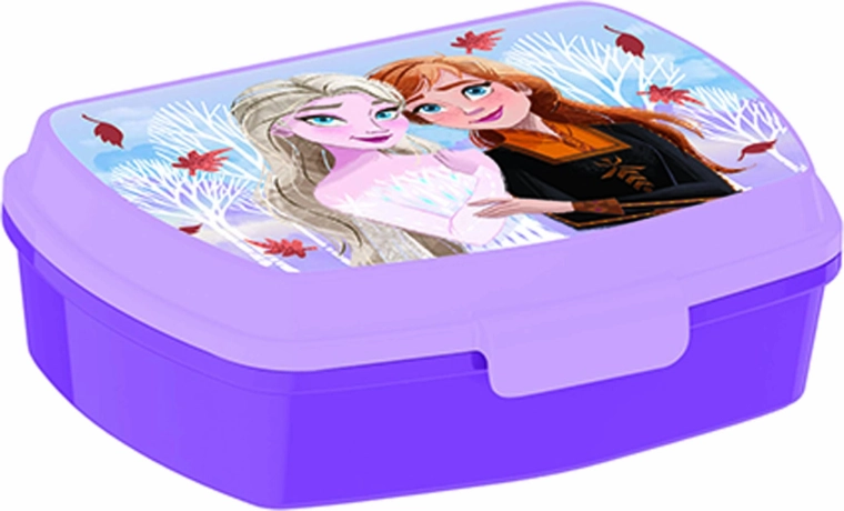 Kutija za užinu FROZEN od plastike 17,5 × 14,5 × 6,5 cm