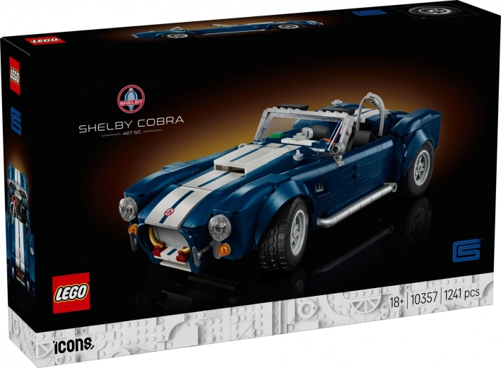 LEGO Icons Shelby Cobra 427 S/C građevni set za odrasle