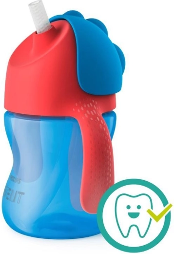 Philips Avent čaša s fleksibilnom slamkom 200 ml za dječake