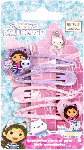 Set kopči za kosu Gabby's Dollhouse (4 kom)