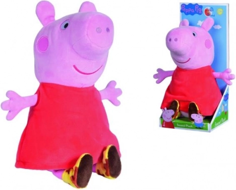 Plišano praščić Peppa sa zvukom 22 cm