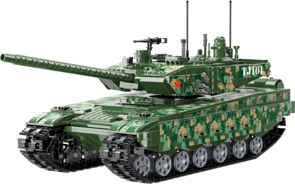 Qman borbena zona – glavni borbeni tenk 99A s detaljnim modelom motora