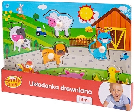 Drvene puzzle Seosko imanje