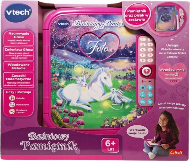 VTech bajkoviti dnevnik s lokotom