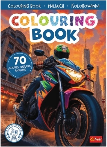 Bojanka Motocykle s naljepnicama (poljski)