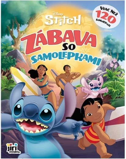 Knjiga sa naljepnicama Lilo & Stitch – zabavne aktivnosti za najmlađe