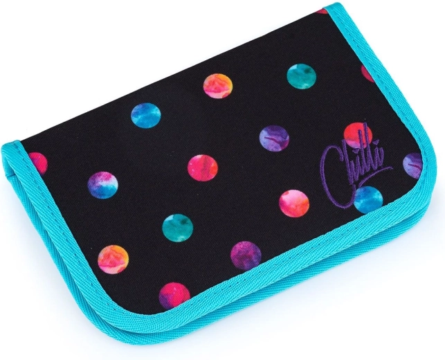 Topgal single-compartment padded school pencil case