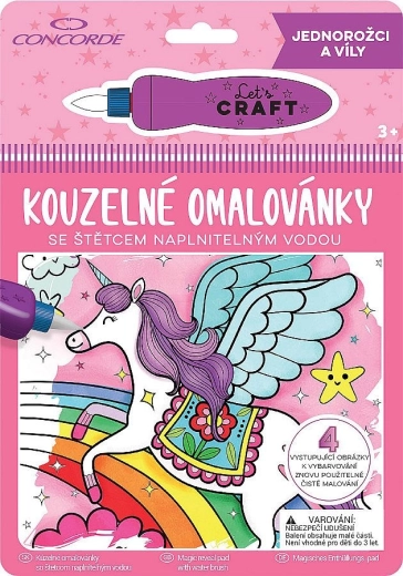 Čarobne bojanke – jednorogovi i vile CONCORDE