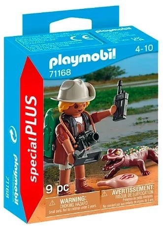 Playmobil Special Plus istraživač s mladim kajmanom