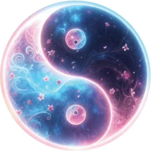 Okrugle puzzle Jin i jang 570 dijelova