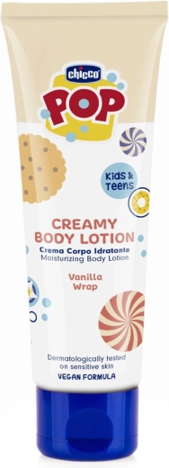 Chicco POP kremasto mlijeko za tijelo s mirisom vanilije 150 ml